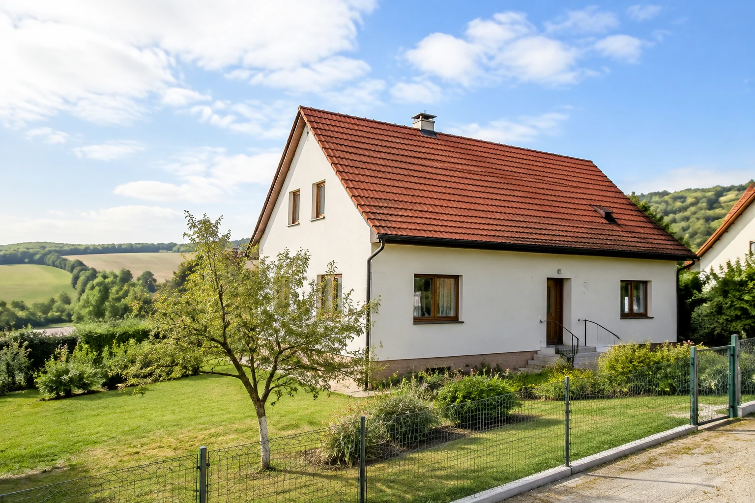 Österreichisches Wohnhaus mit Garten und Grundstück im Weinviertel